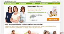 Desktop Screenshot of menopausesupport.com